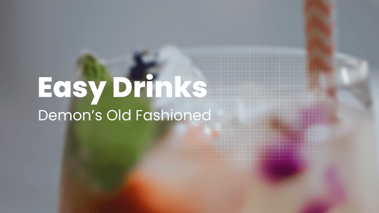 Easy Drinks: recept na Demon's Old Fashioned
