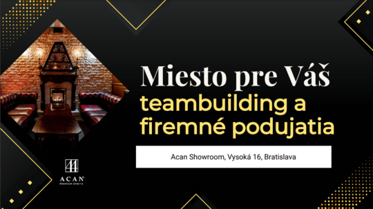 Eventový priestor pre váš teambuilding a firemné podujatia