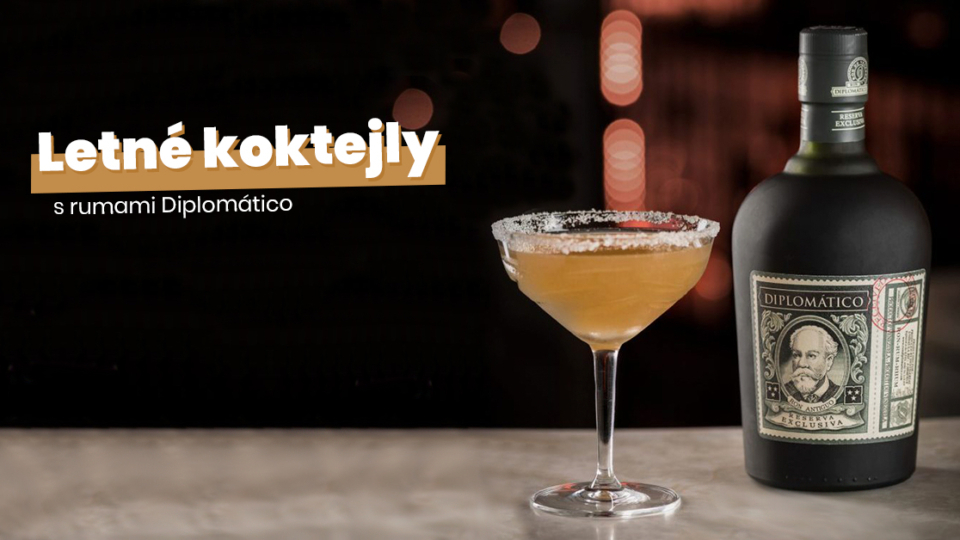 Letné koktejly z rumov Diplomático