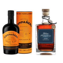 Blue Mauritius Gold Rum + Compañero Elixir Orange, GIFT