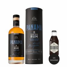1731 Panama 8 Y.O., GIFT + 12 x Goldberg Premium Cola ZADARMO
