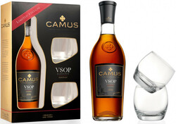 Camus VSOP Elegance Cognac + 2 poháre, GIFT