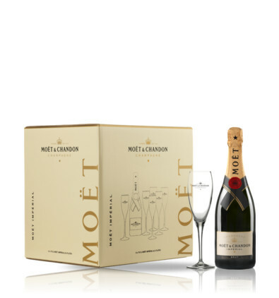 Moët & Chandon Brut Impérial + 6 pohárov, GIFT