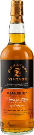 Signatory Vintage Ballechin 10 Y.O. Heavily Peated Vintage 2010, GIFT