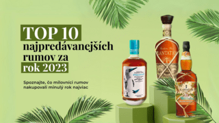 10 najpredávanejších rumov za rok 2023 