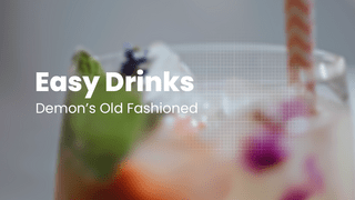 Easy Drinks: recept na Demon&#039;s Old Fashioned