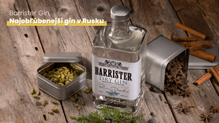 Barrister Gin, najobľúbenejší gin v Rusku