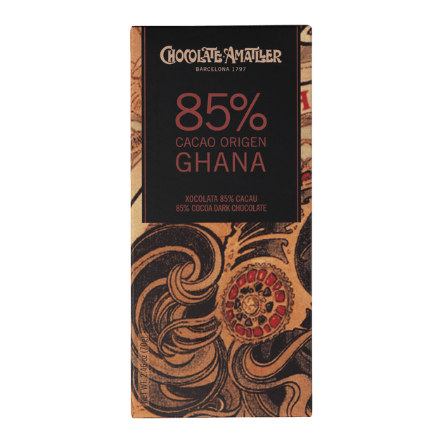 Chocolate Amatller 85% Ghana, 70g