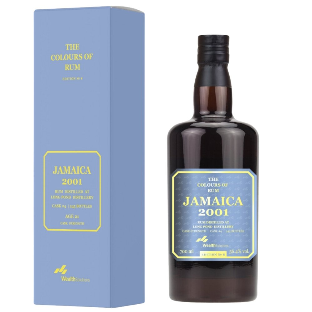 The Colours of Rum Edition No. 8, Jamaica 2001 Long Pond, 56,4%, 0.7 L, GIFT