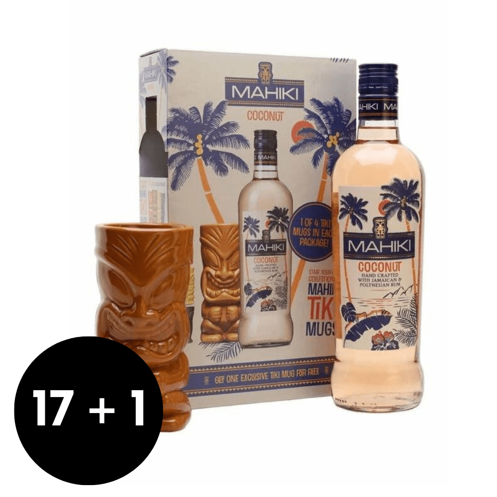17 + 1 | Mahiki Coconut Tiki Mug Set
