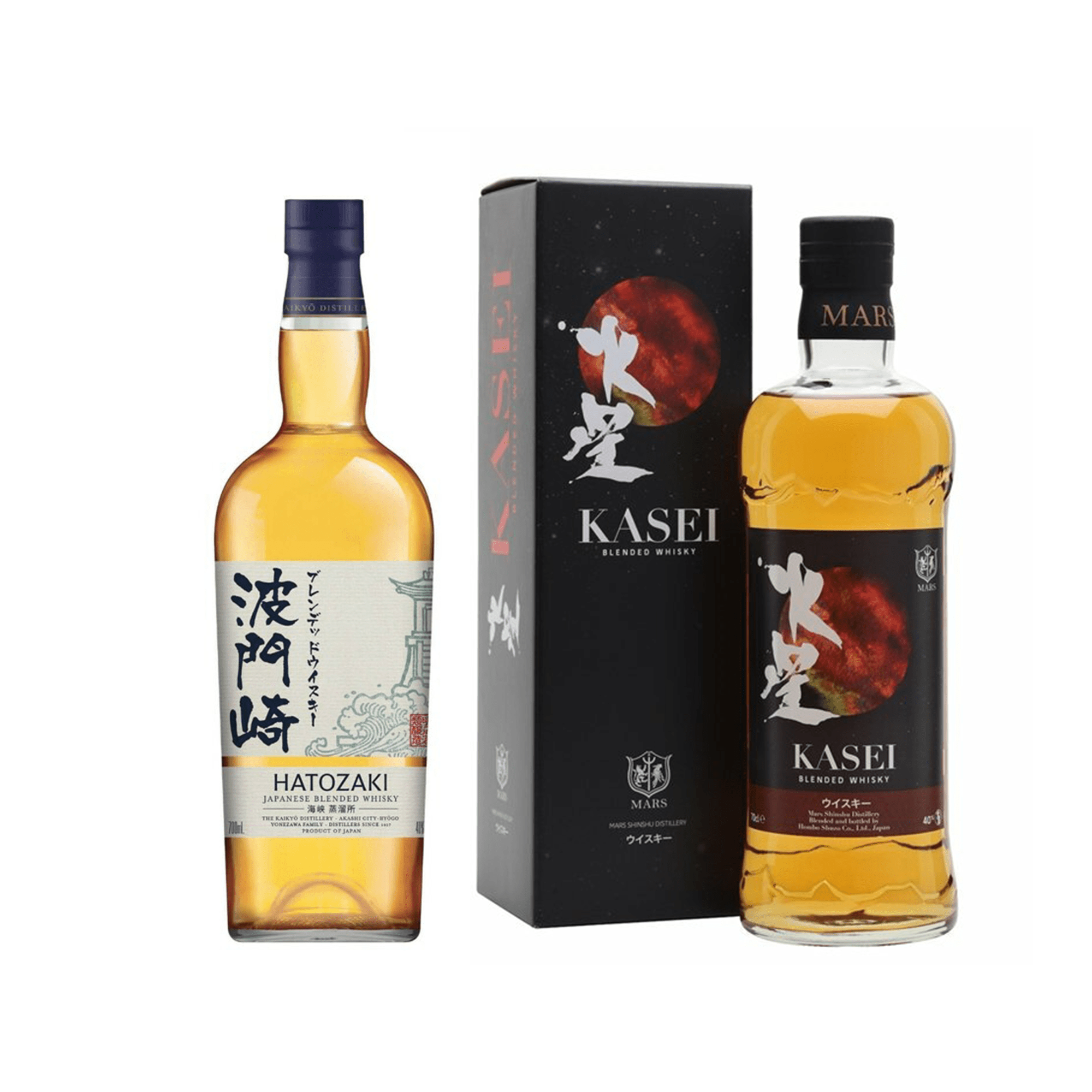 Hatozaki Blended + Mars Kasei Blended Whisky, GIFT