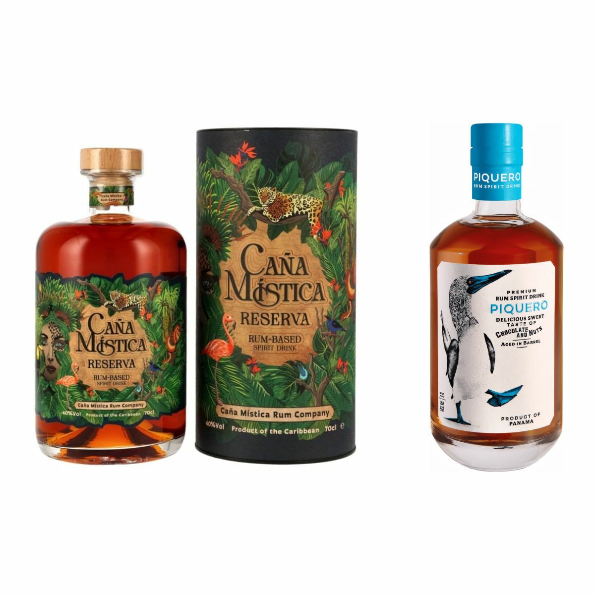 Caña Mistica Reserva, GIFT + Piquero