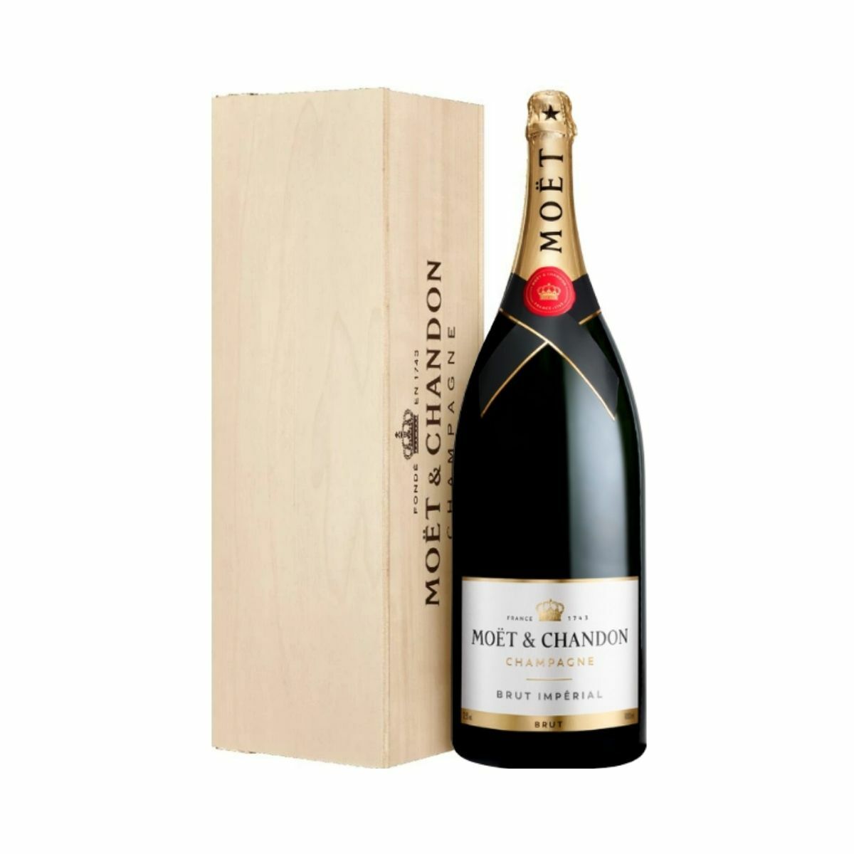 Moët & Chandon Impérial Brut, drevená kazeta