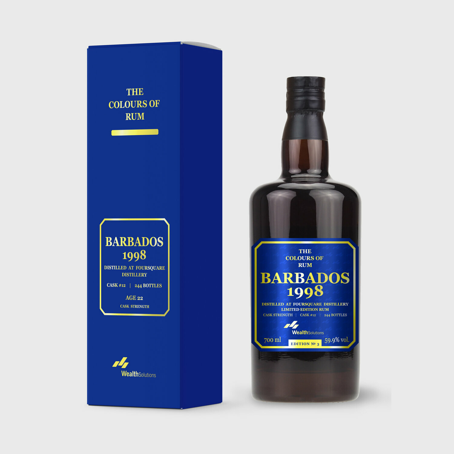The Colours of Rum Barbados 3 Foursquare 1998, GIFT