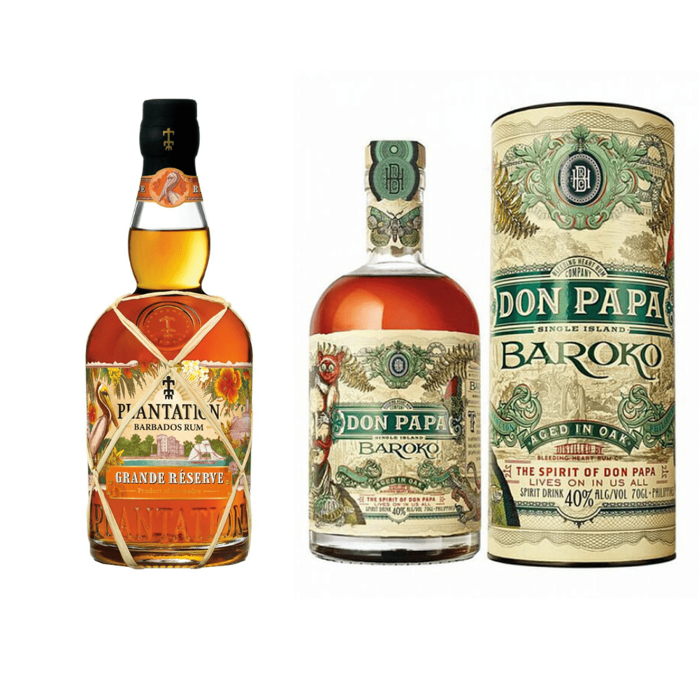 Don Papa Baroko, GIFT + Plantation Rum Barbados Grande Réserve
