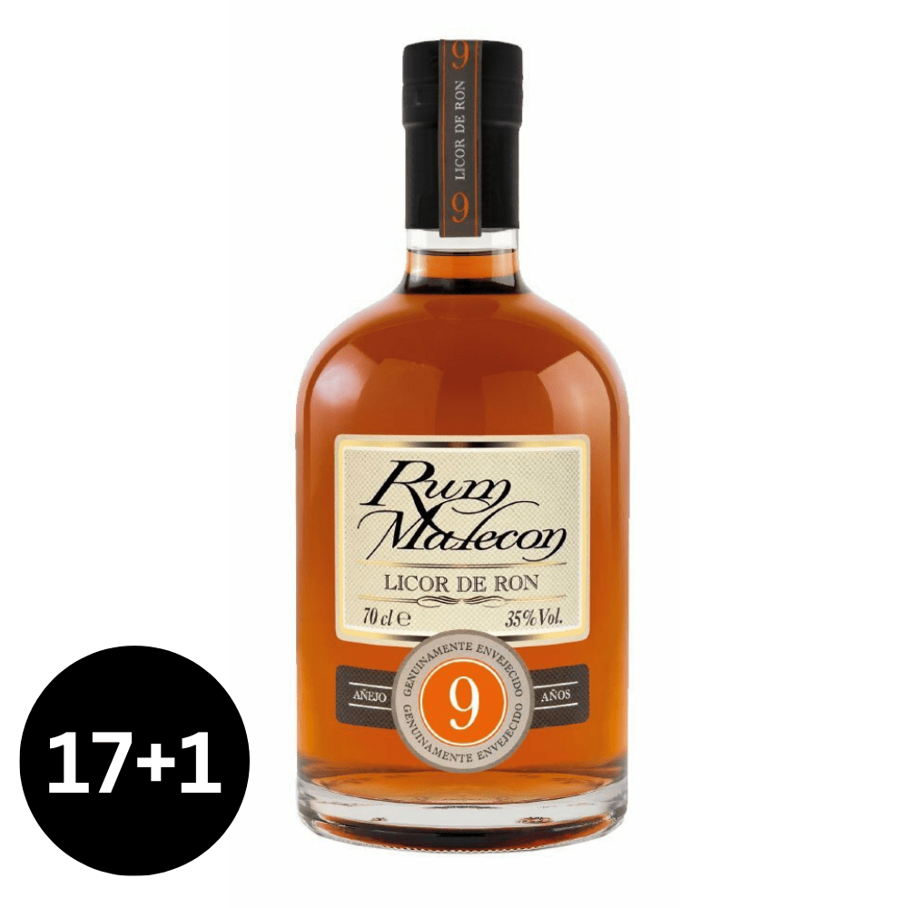 17 + 1 | Malecon Licor de Ron