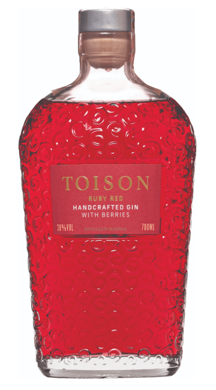 Gin Toison Ruby Red 38% 0,7L