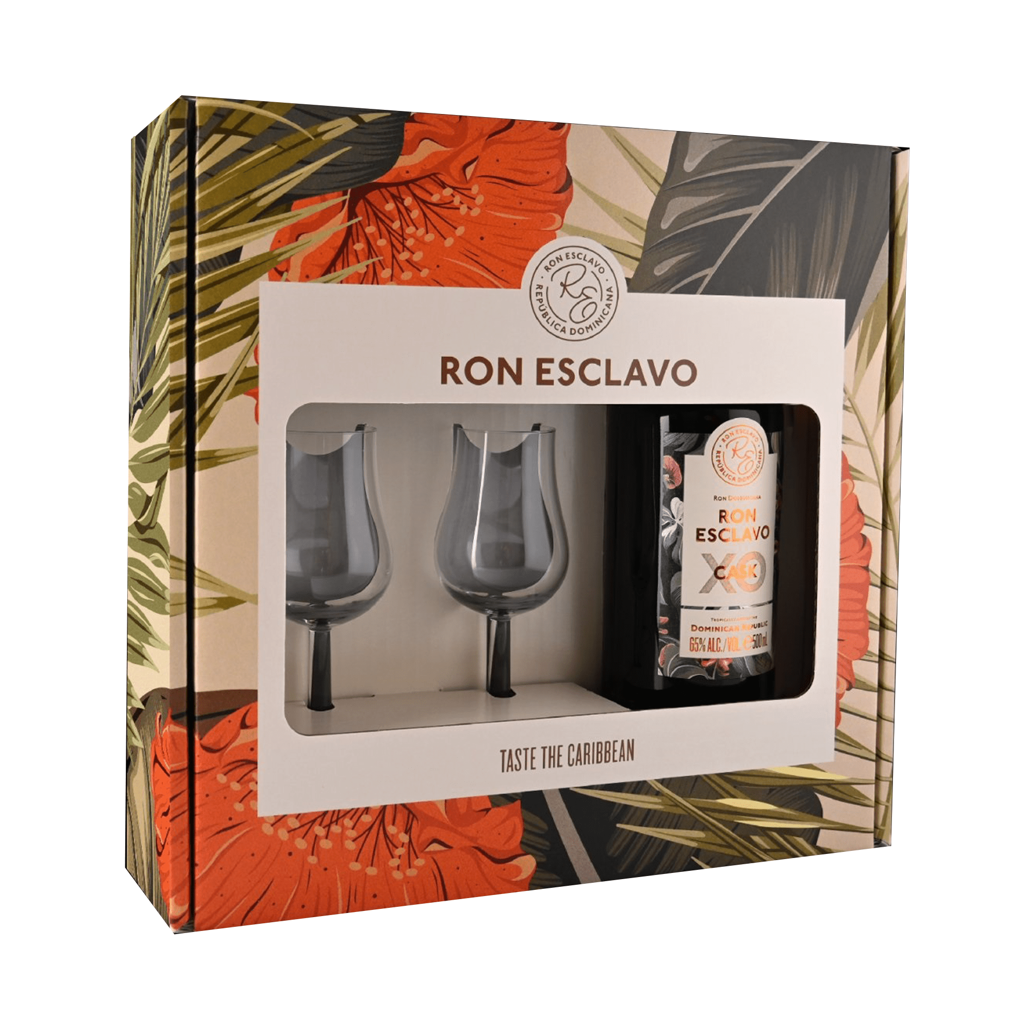 Ron Esclavo XO 23 Y.O., GLASS SET