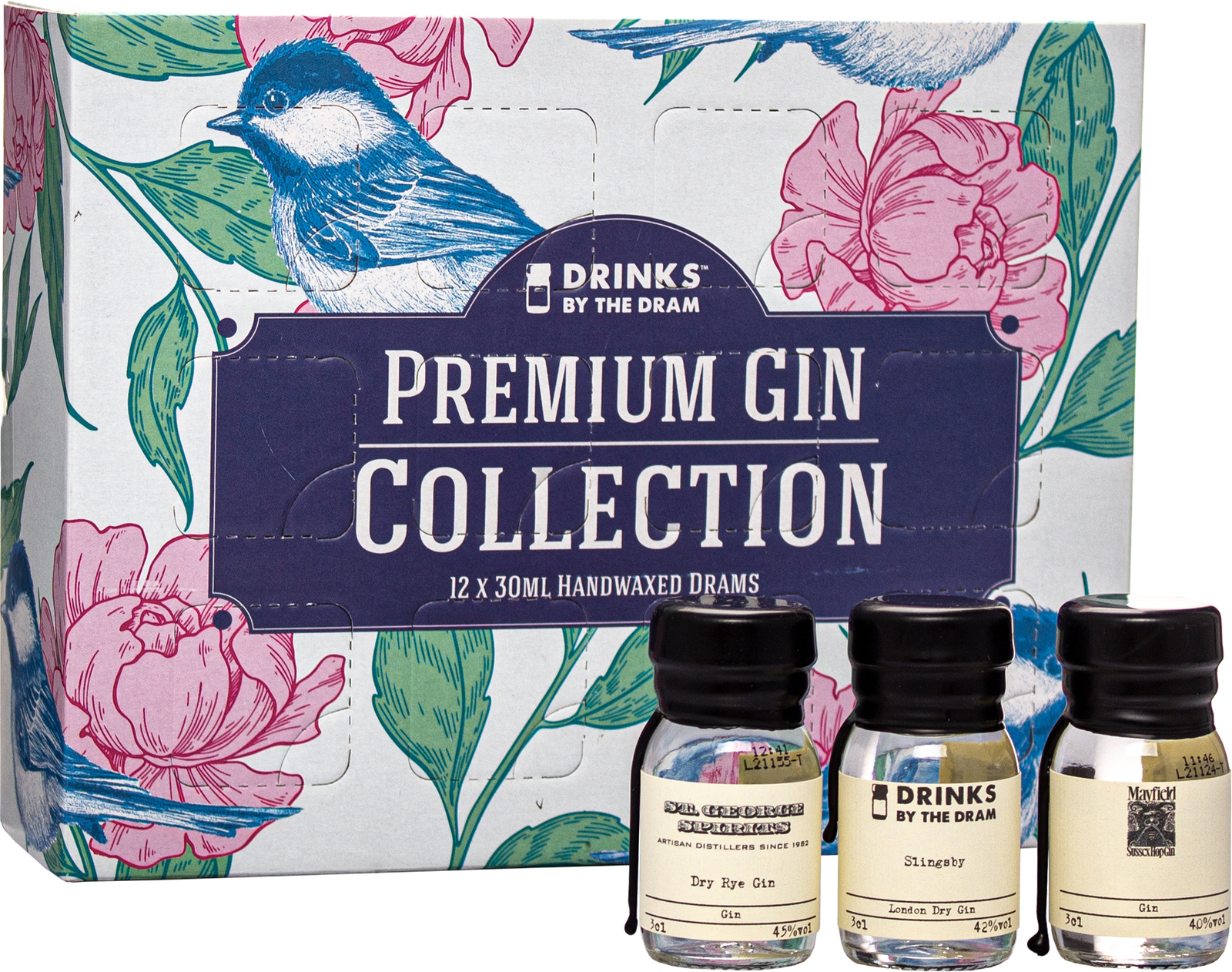 Drinks by the Dram 12 Dram Premium Gin Collection, GIFT