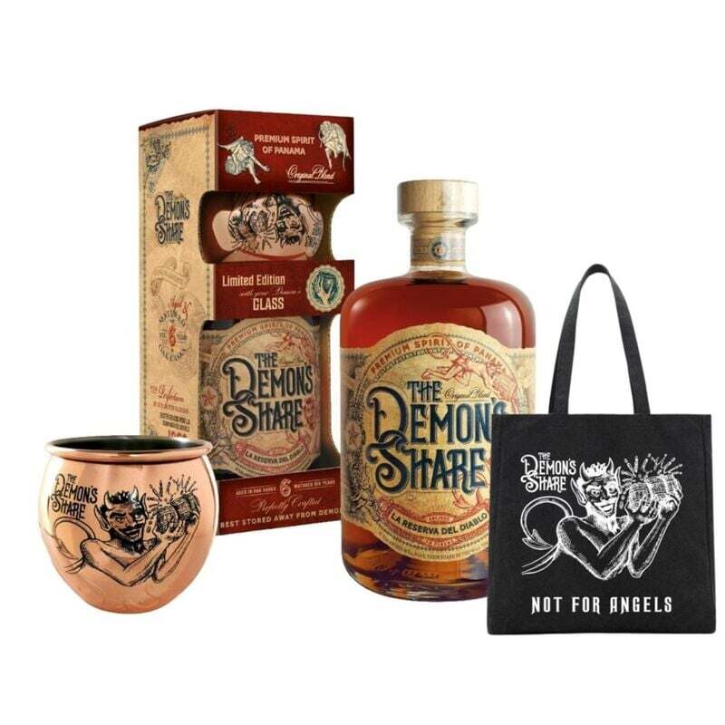 The Demon’s Share, COPPER GLASS SET + The Demon's Share - darčeková taška ZADARMO