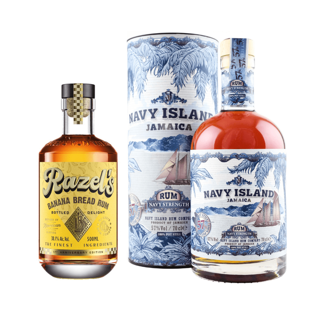 Navy Island Navy Strength + Razel’s Banana Bread Rum