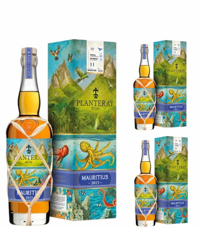 3 x Planteray Single Vintage Mauritius 2013, GIFT
