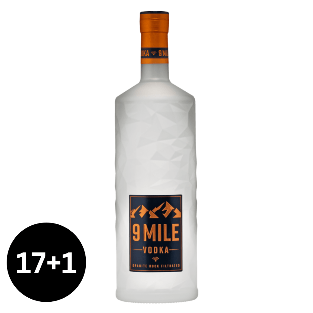 17 + 1 | 9 Mile Vodka, 1.75 L