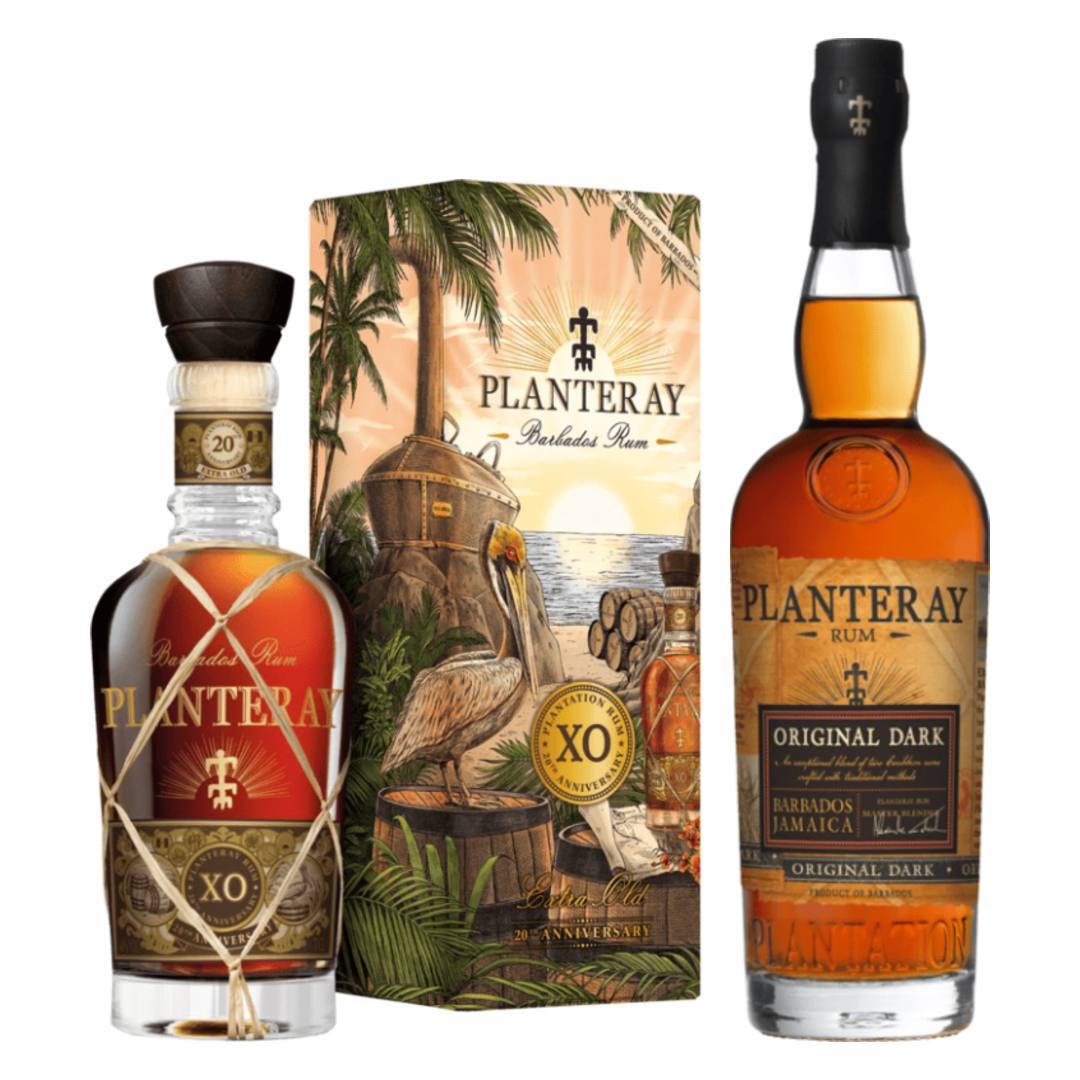 Planteray XO 20th Anniversary, GIFT + Planteray Original Dark Rum