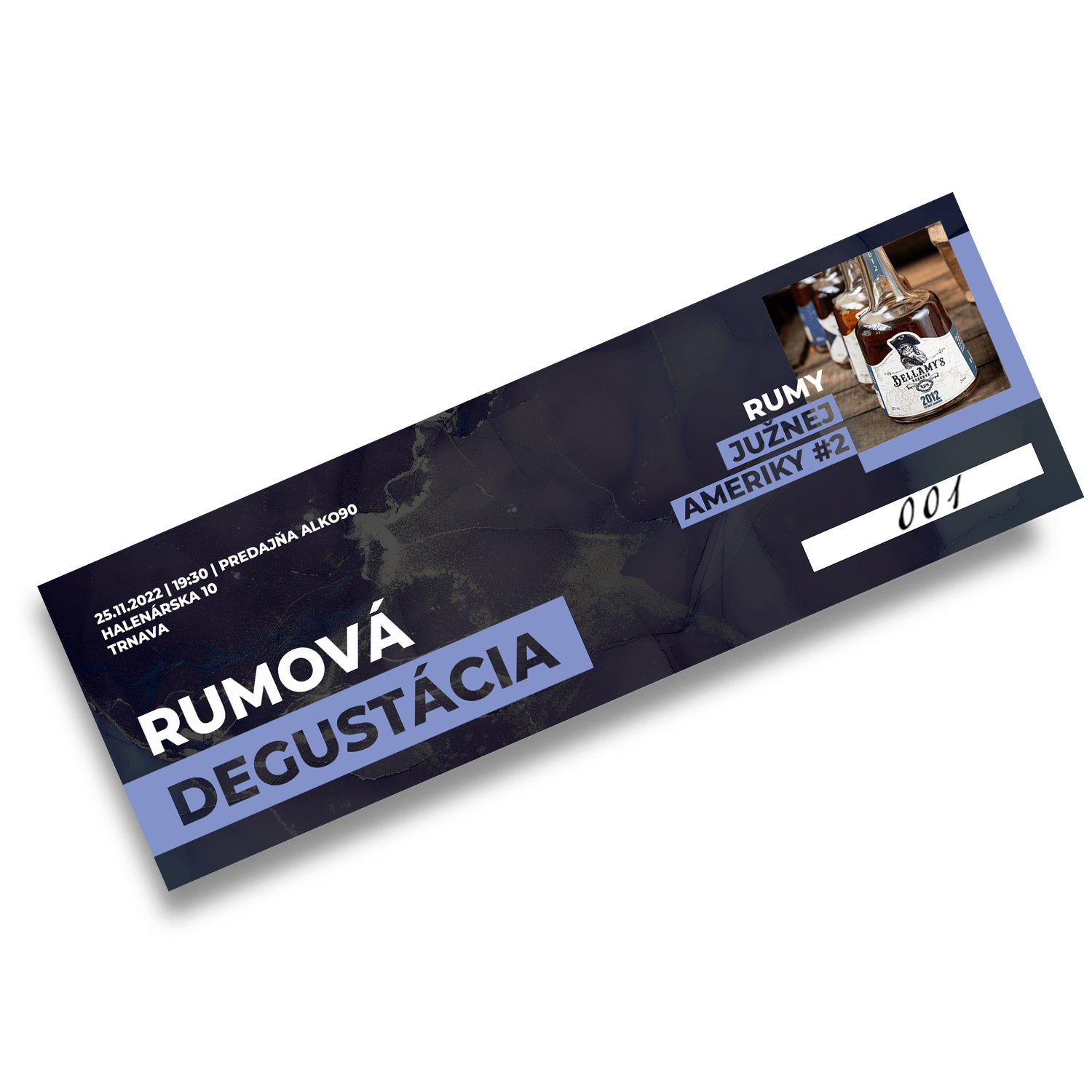 VSTUPENKA: Rumová degustácia Trnava vol.4