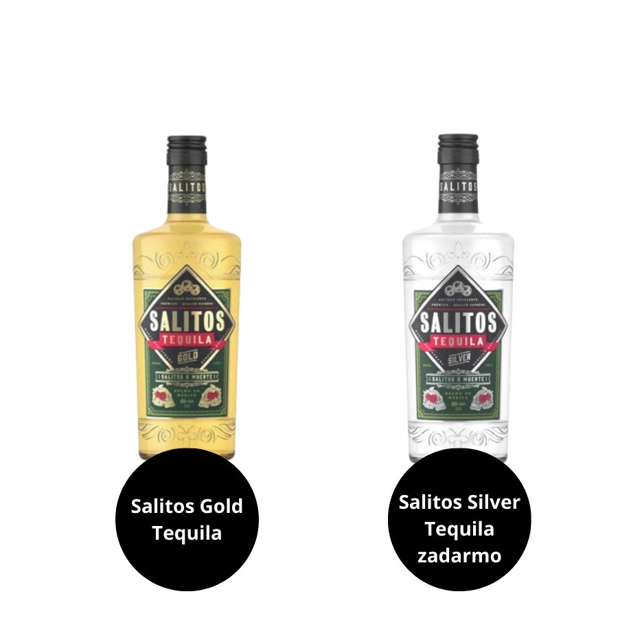 E-shop Salitos Gold Tequila + Salitos Silver Tequila ZADARMO
