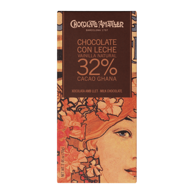 Chocolate Amatller 32% Ghana, 70g