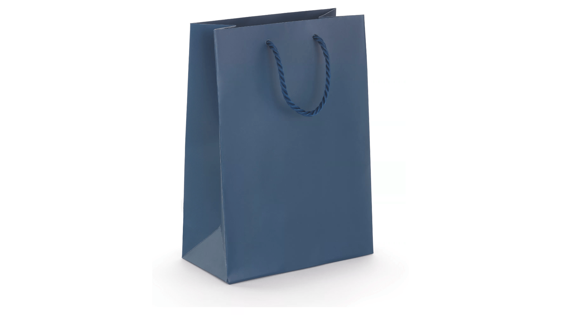 Darčeková taška - stredná, modrá
