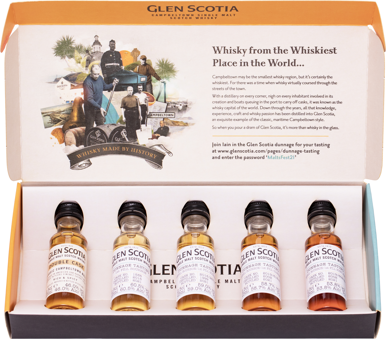 Glen Scotia Dunnage Festival Pack, GIFT