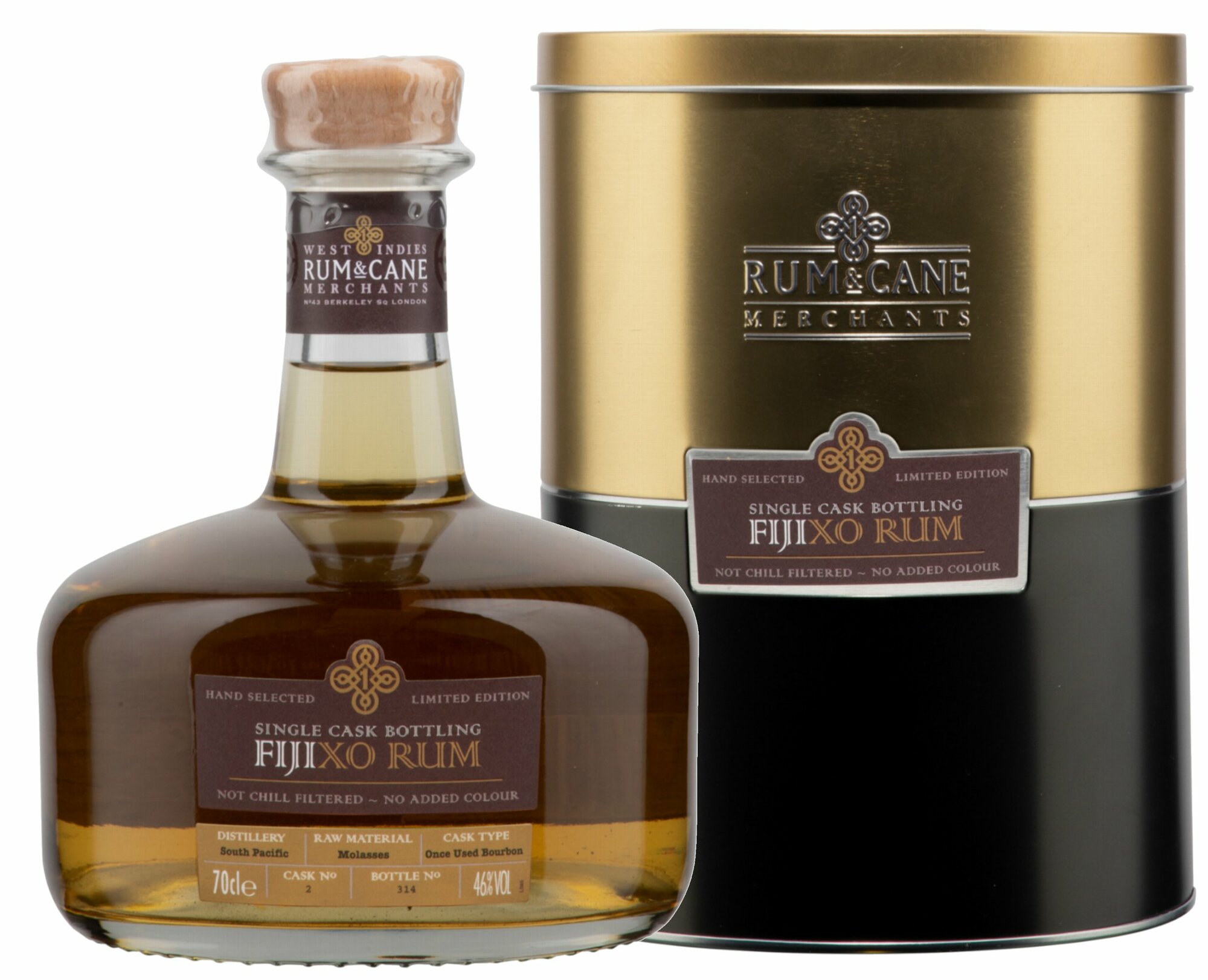 Rum & Cane Fiji XO, GIFT