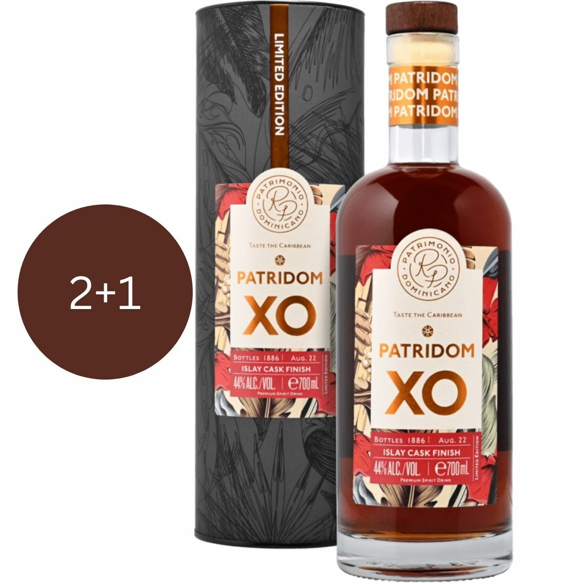 2 + 1 | Patridom XO Islay Cask Finish, GIFT