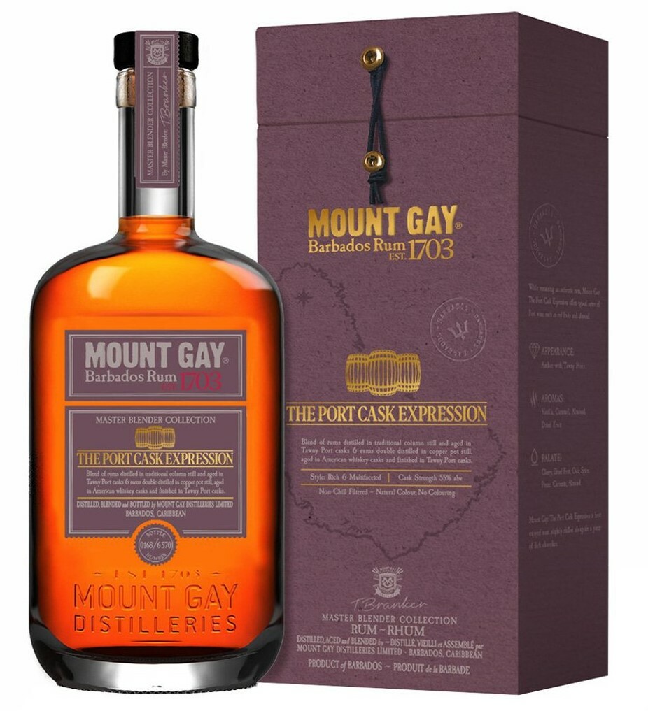Mount Gay Port Cask 55% 0,7L v kazete