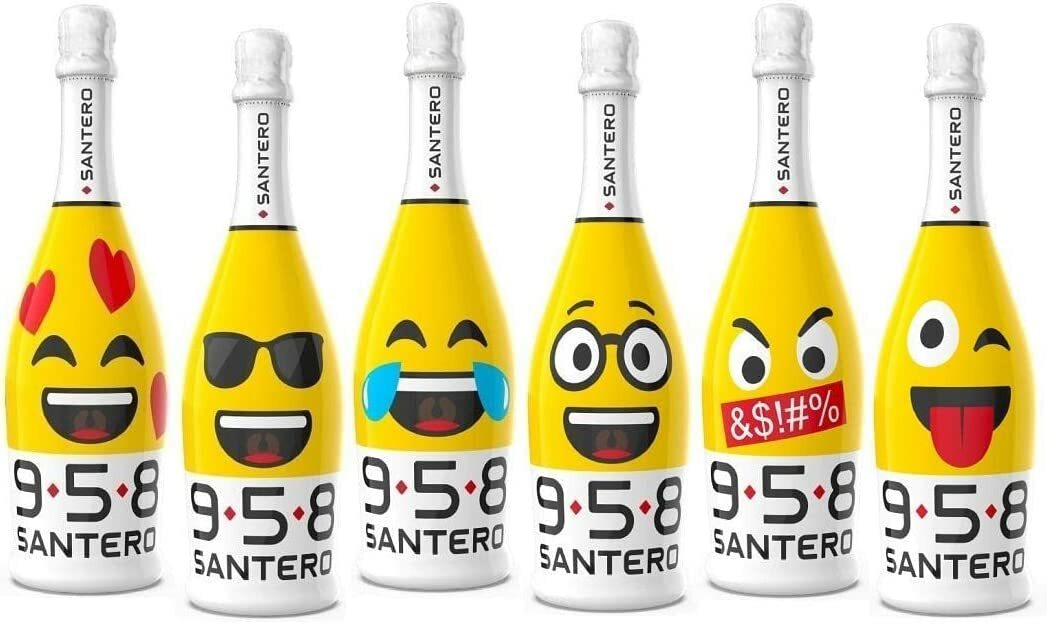6 x Santero Emoji Extra Dry