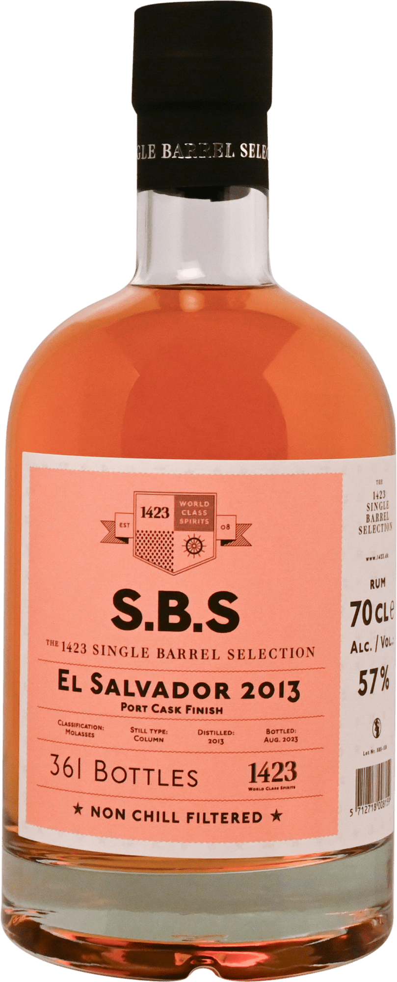 S.B.S El Salvador 2013 Port Cask Finish, GIFT