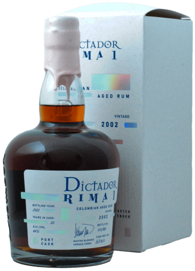 Dictador Rima 2002 Port Cask, GIFT
