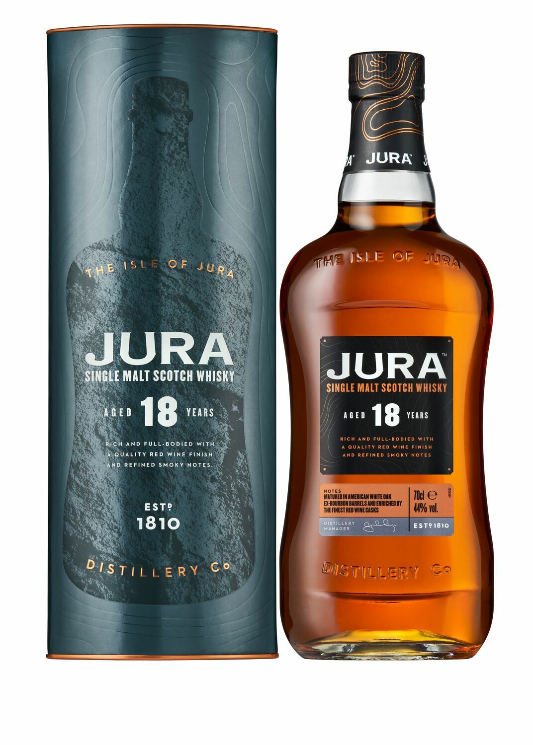 Jura 18 Y.O. Single Malt Whisky, GIFT
