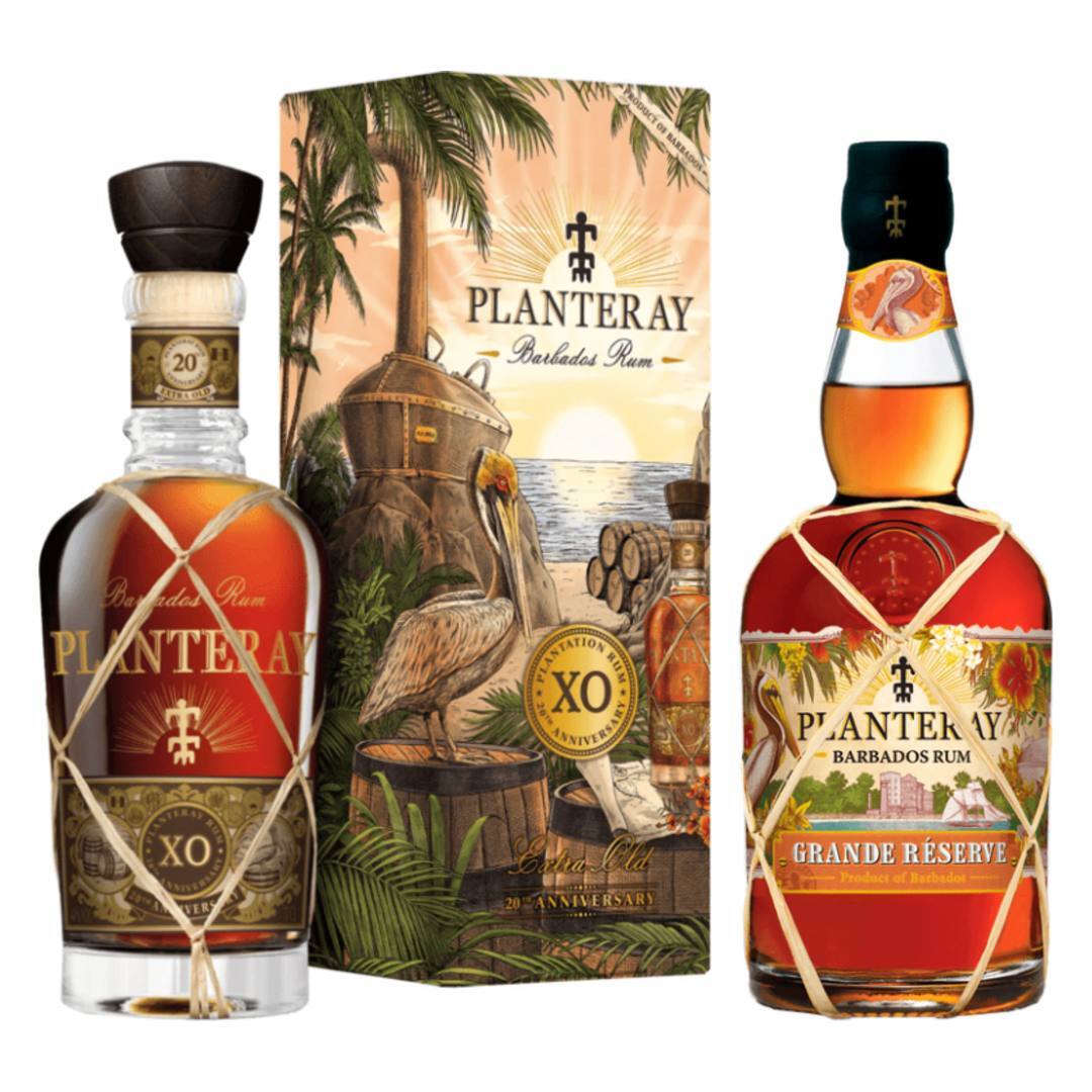 Planteray XO 20th Anniversary, GIFT + Planteray Rum Barbados Grande Reserve