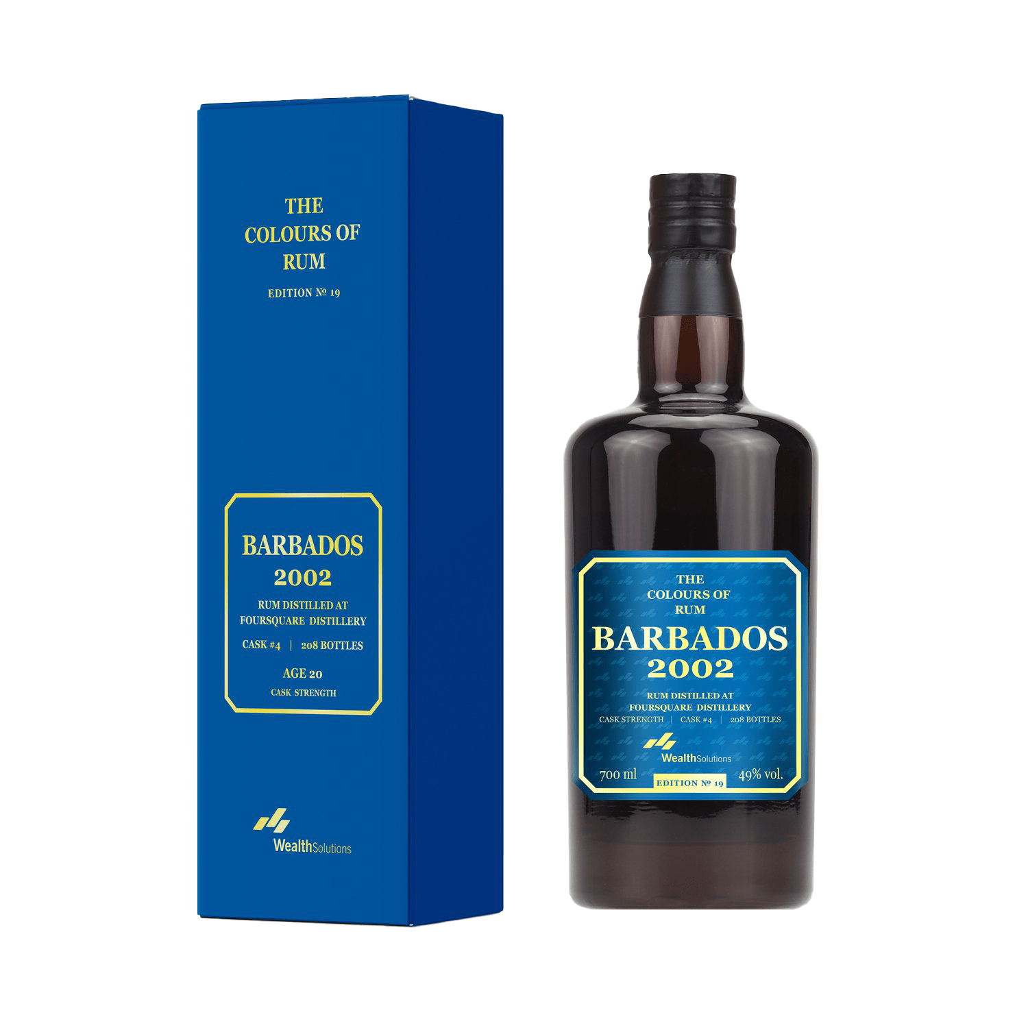 The Colours of Rum Edition No. 19, Barbados Foursquare 2002, GIFT