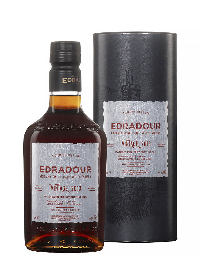 Edradour 2013, Sherry Butt Matured, New Vibrations Collection, GIFT