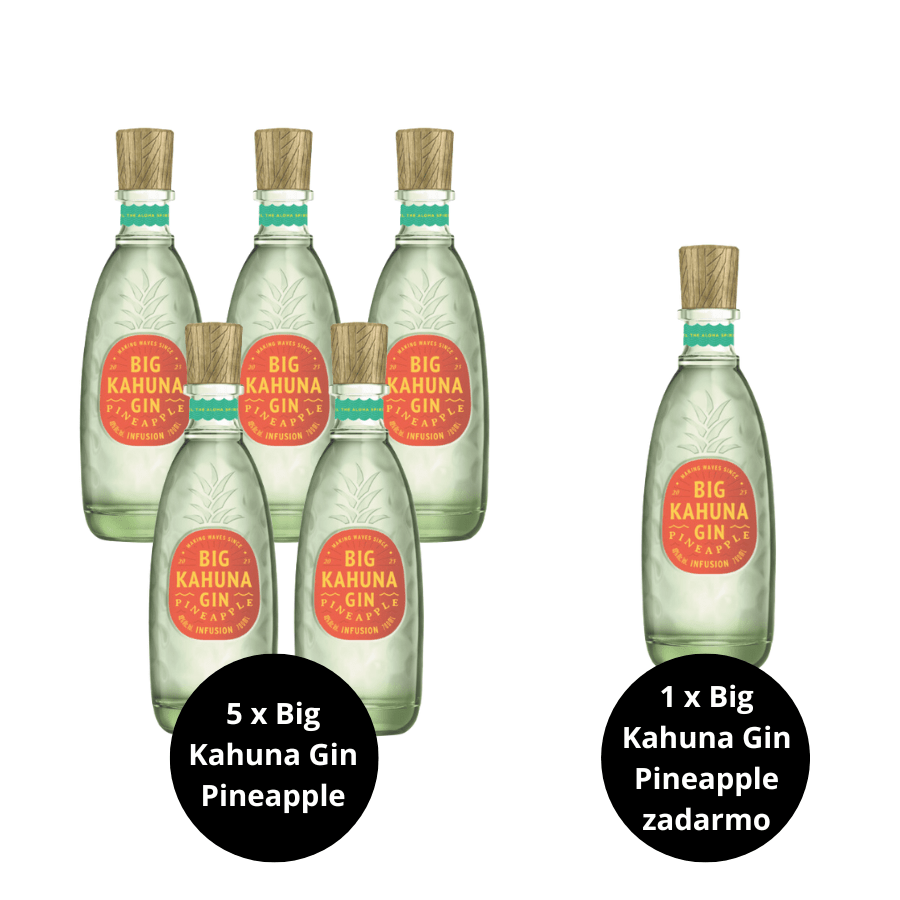 5 + 1 | Big Kahuna Gin Pineapple