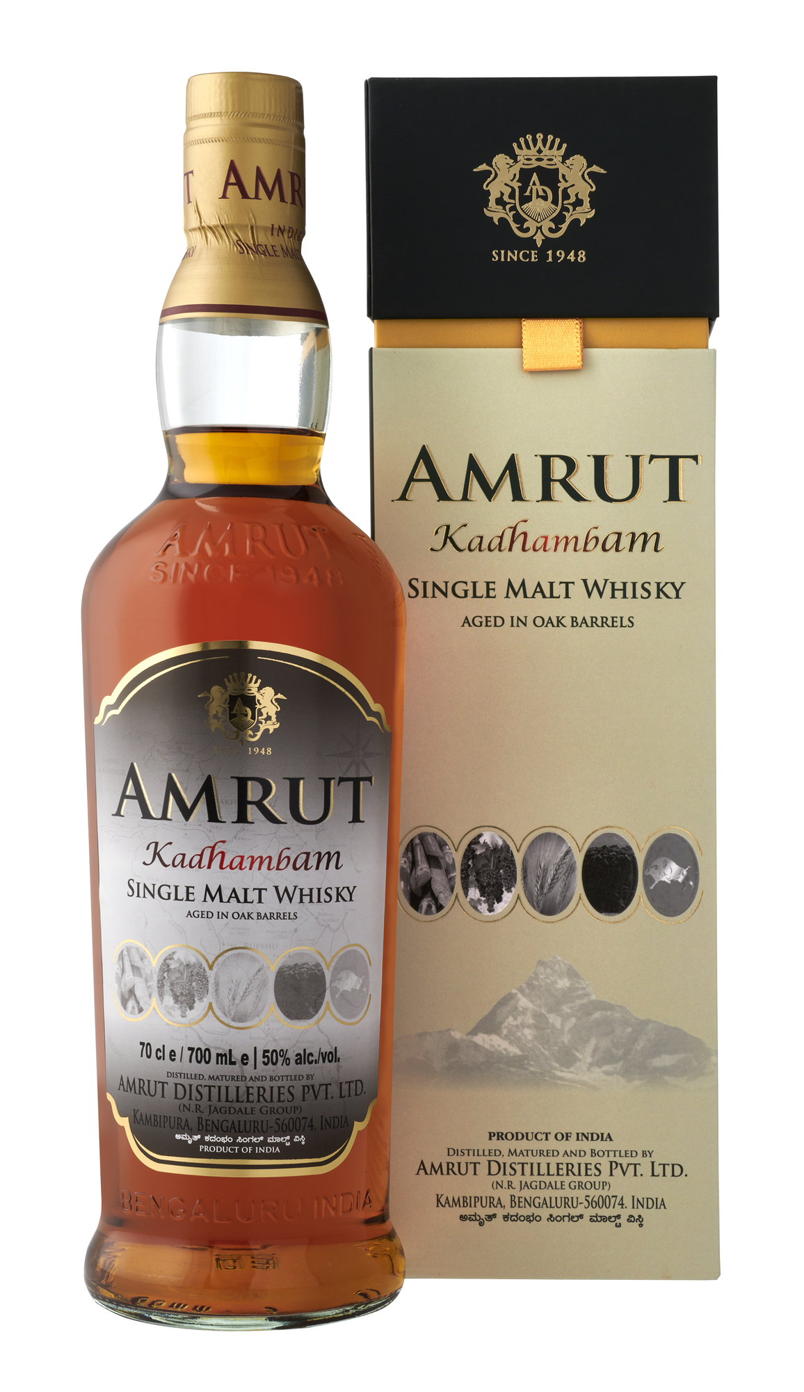 Amrut Kadhambam Single Malt Whisky, GIFT