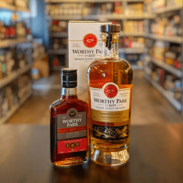 Worthy Park Single Estate Reserve, GIFT + Worthy Park 109 ZADARMO