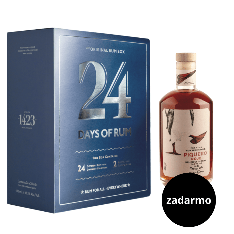 24 Days of Rum (2023) + Piquero Rojo zadarmo