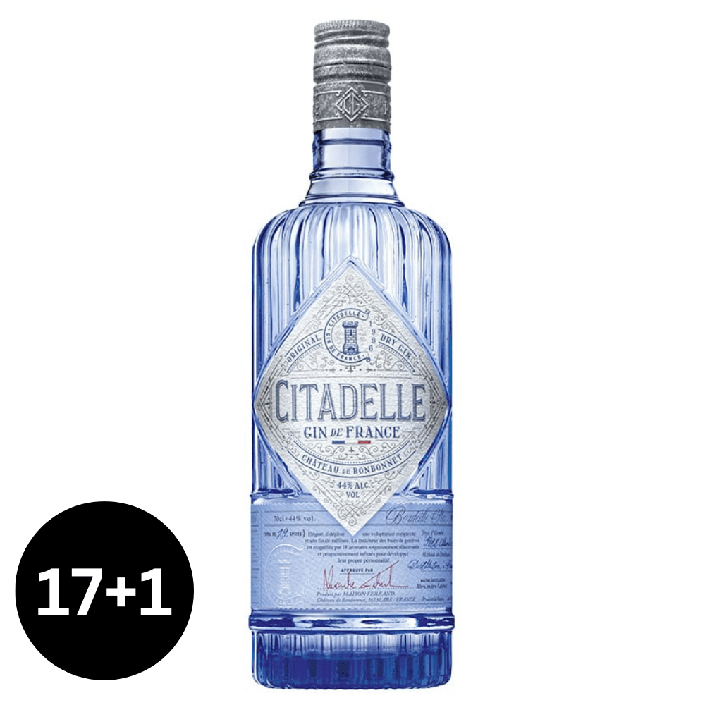 17 + 1 | Citadelle Gin Original 0,7 L