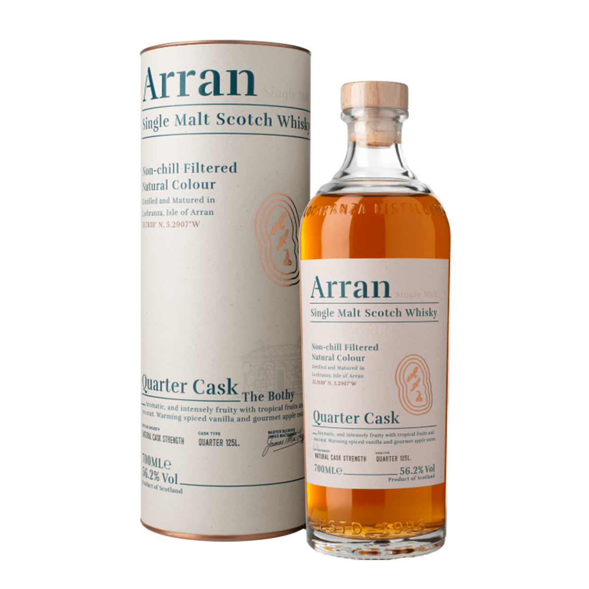 Arran Quarter Cask 56,2 % 0,7 l