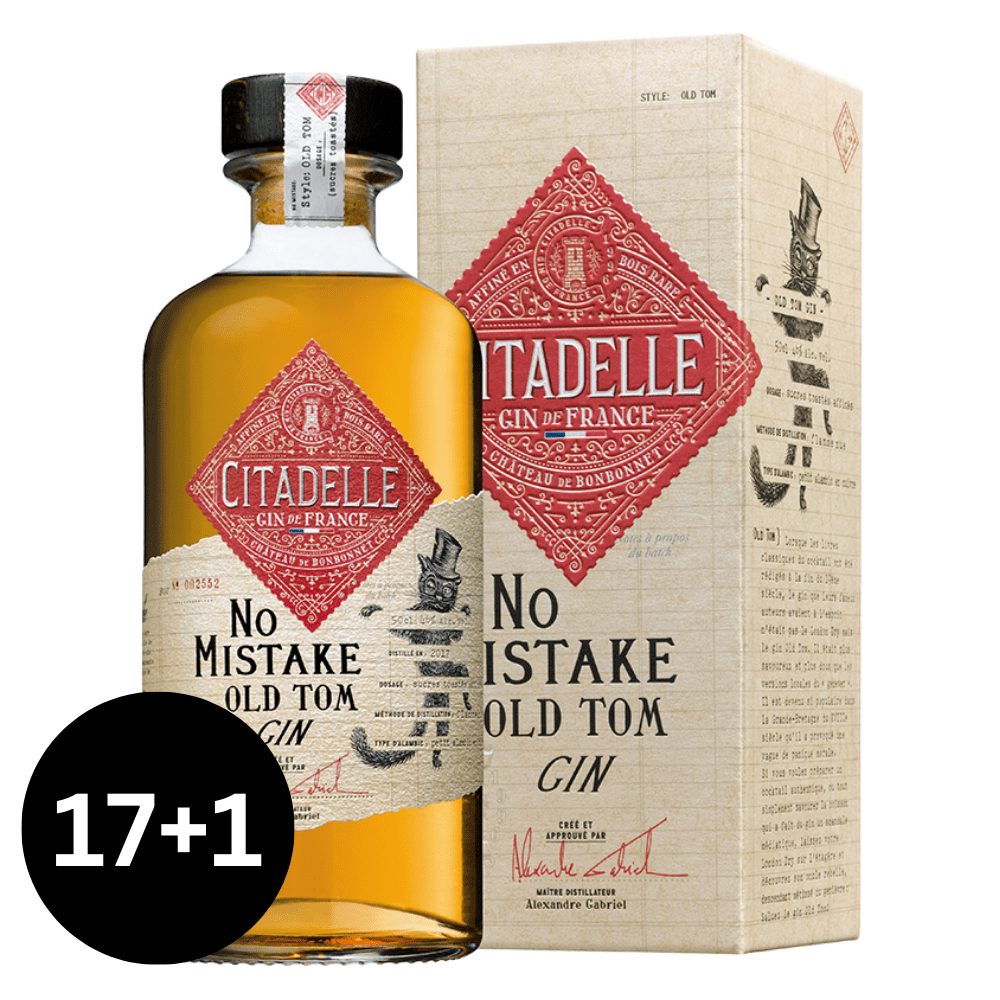 17 + 1 | Citadelle No Mistake Old Tom Gin, GIFT